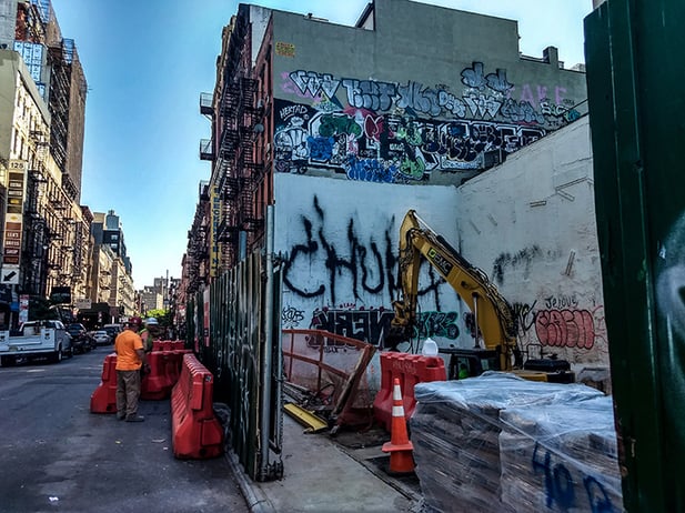 residential building at 86 Delancey Street in New York’s Lower East Side neighborhood