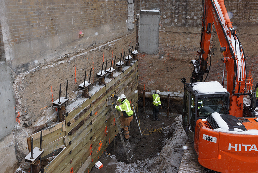 Spiegel Community Center Helical Piles