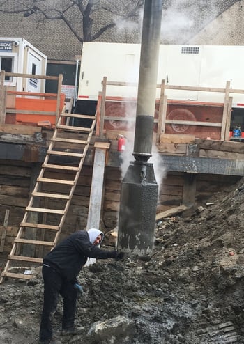 Walton Ave STELCOR Micropiles 3
