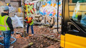 STELCOR Drilled-In Displacement Micropiles at 74 Grand Street in NYC