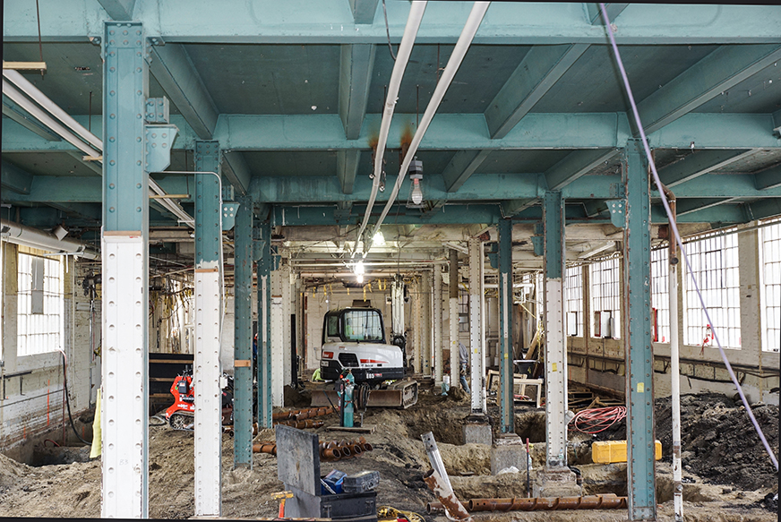 Stelcor Drilled-In Displacement Micropiles at Cornell University